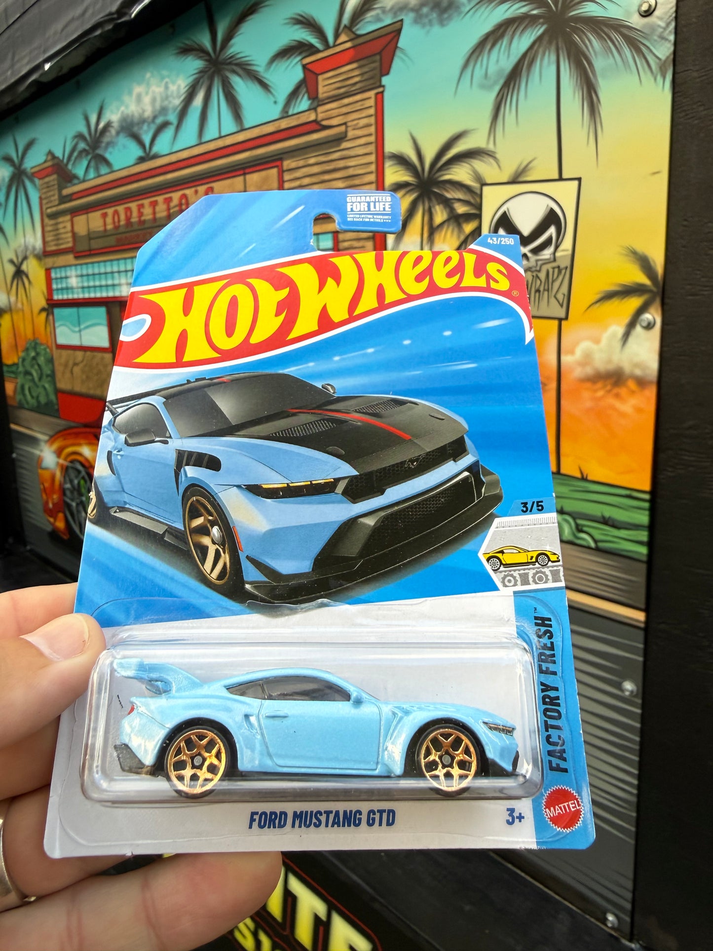 Ford Mustang GTD - light blue