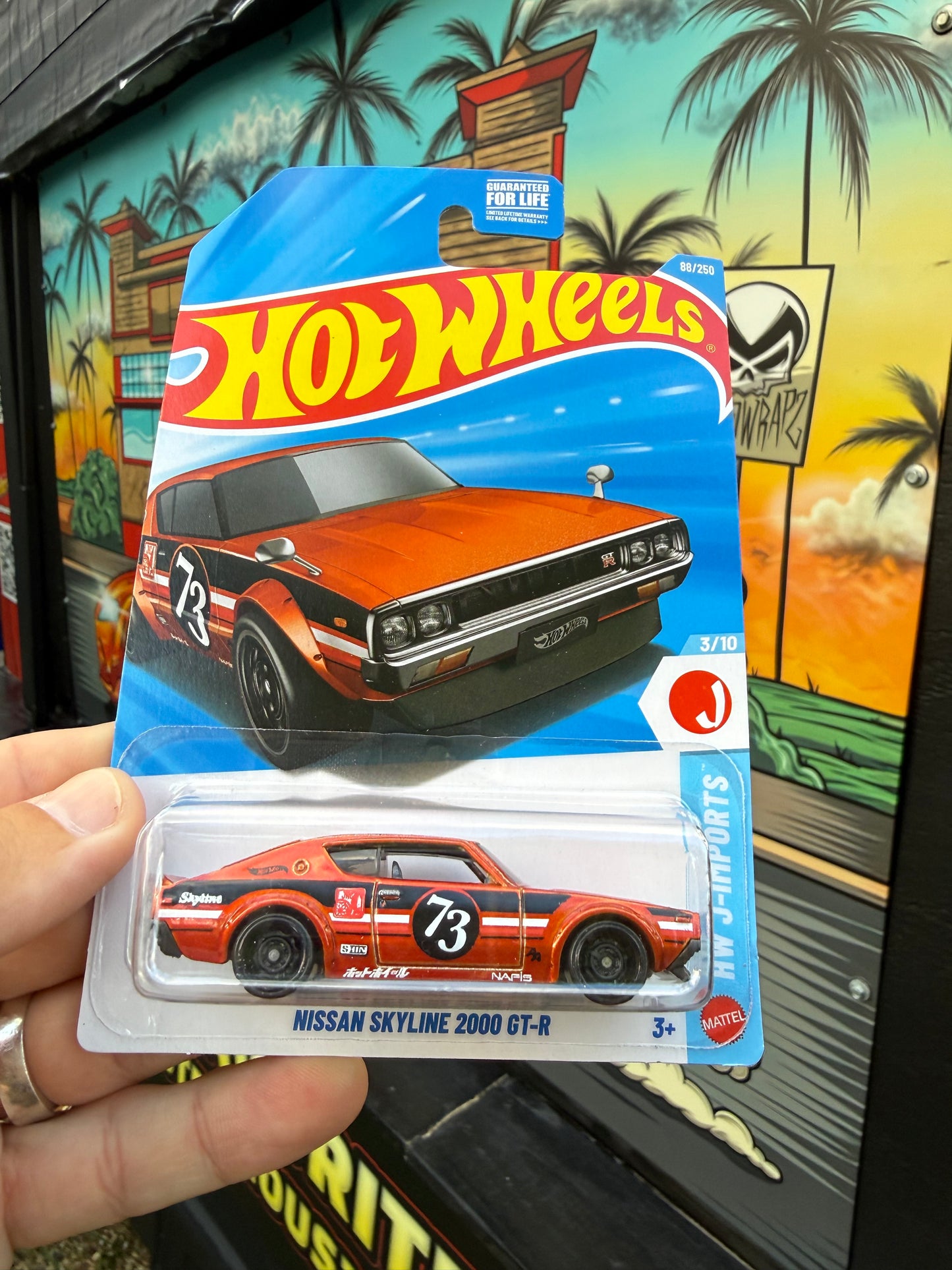 Nissan Skyline 2000 GT-R - orange