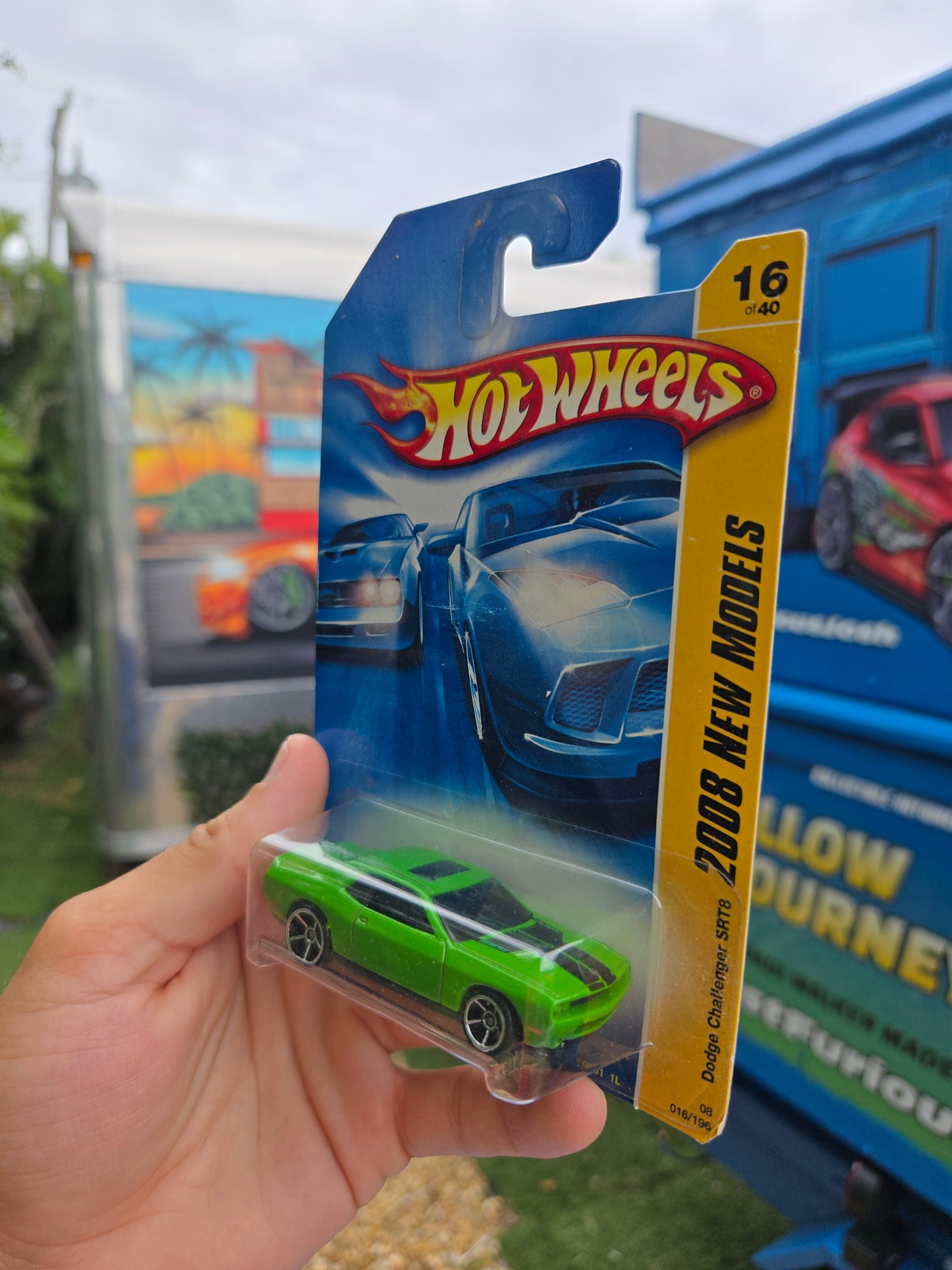 2008 Dodge challenger SRT8- lime green