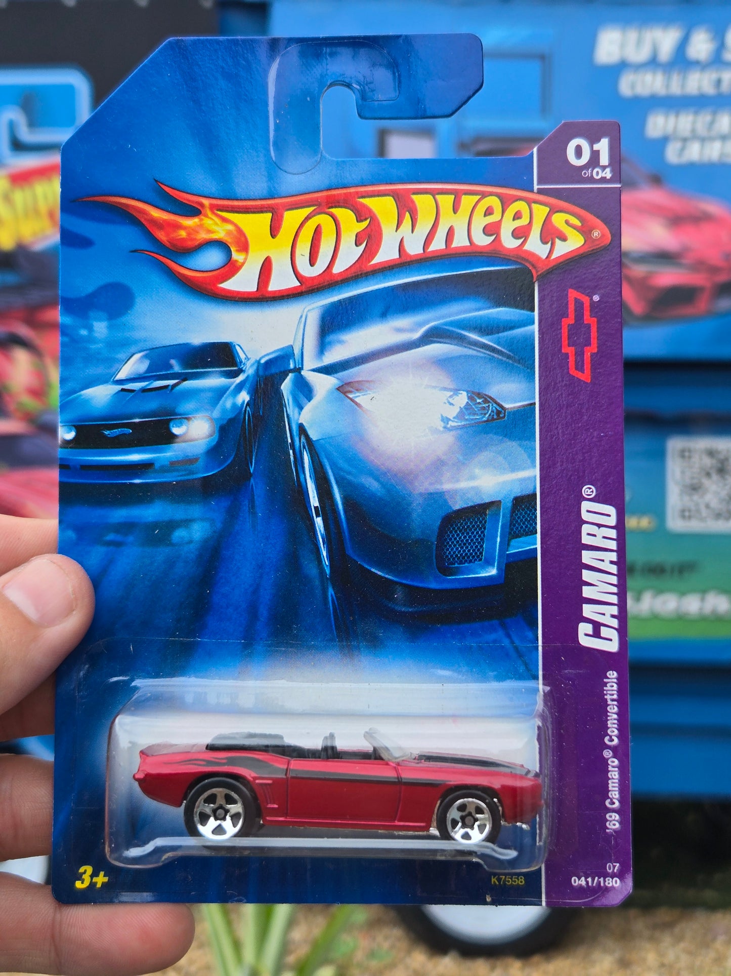1969 Camaro convertible-red ￼