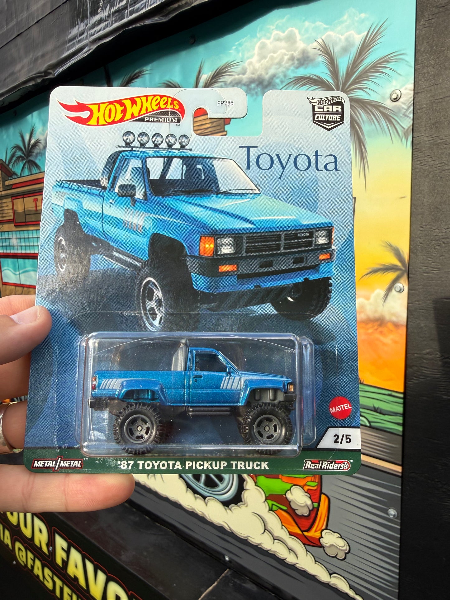 ‘87 Toyota pickup truck