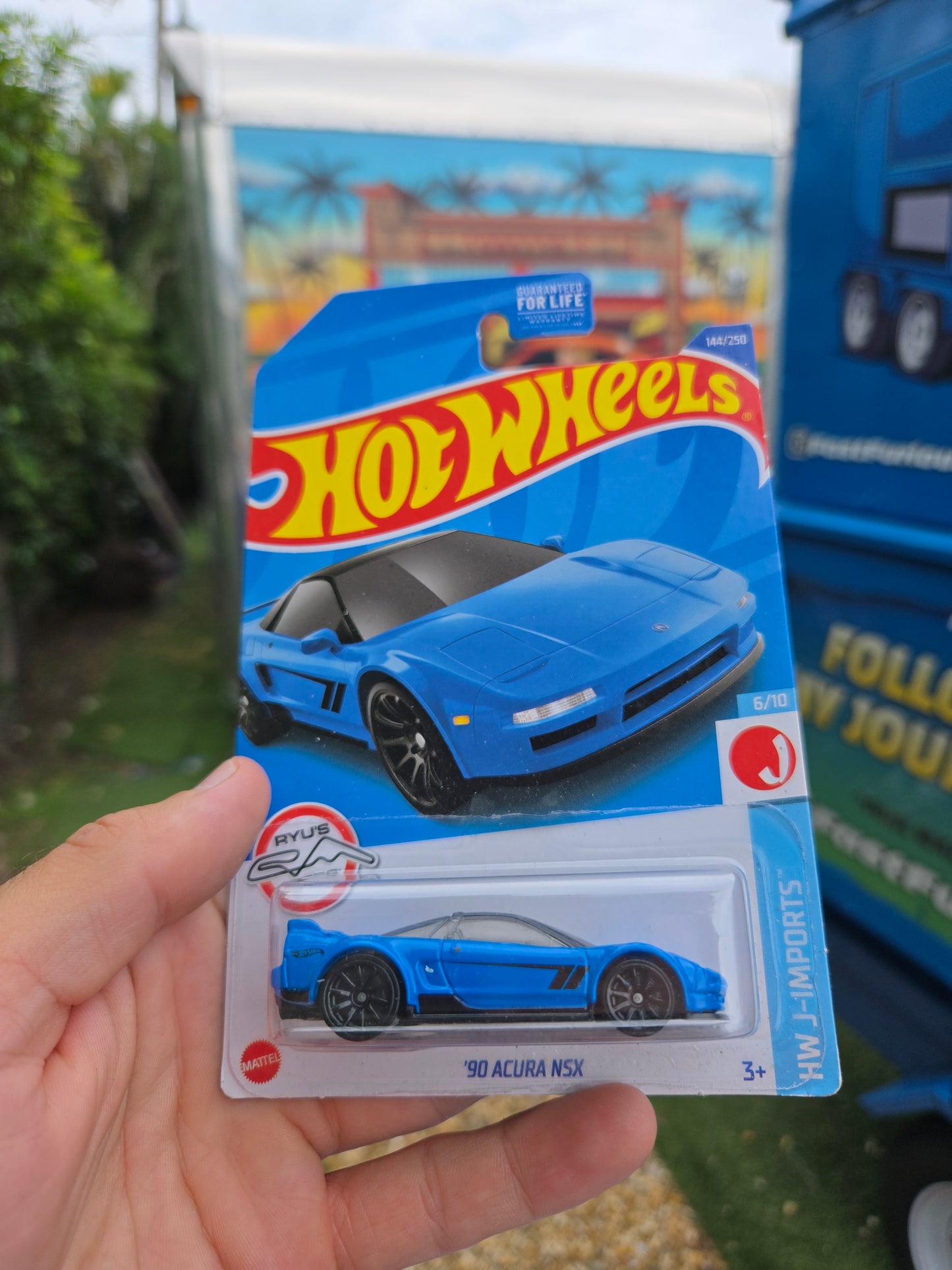 ‘90 Acura NSX -  light blue