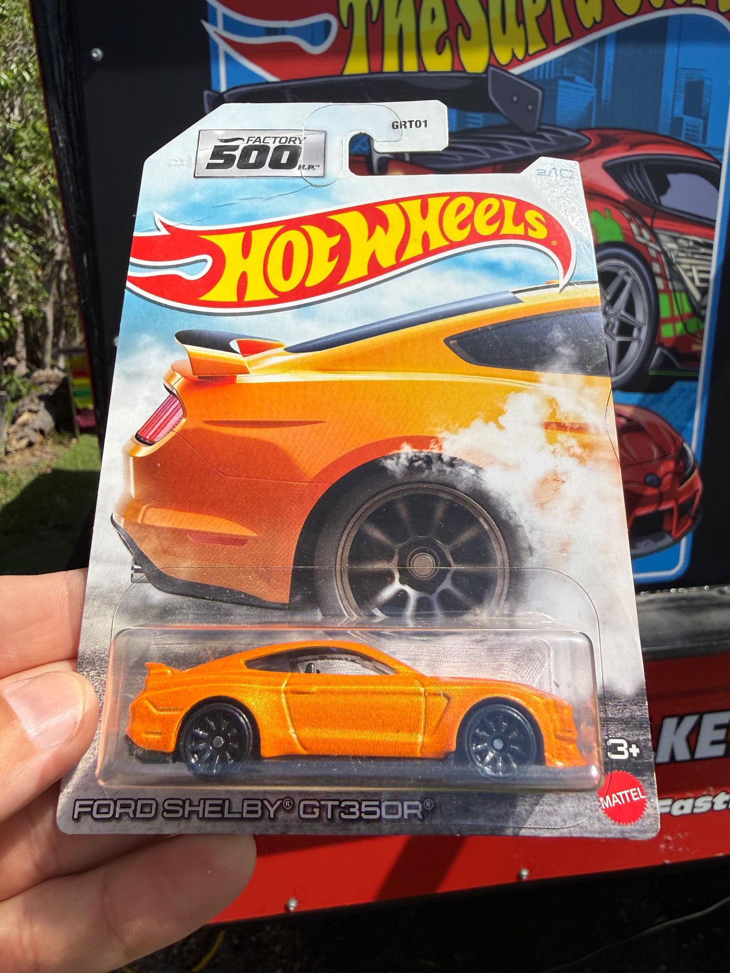 Ford Shelby Mustang 350R- orange