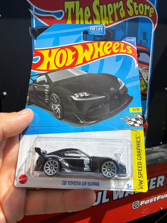2020 Toyota Supra GameStop black