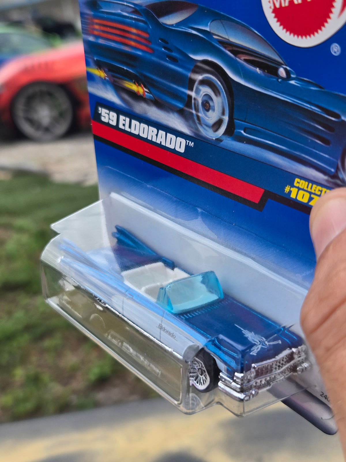 '59 Cadillac  Eldorado- blue/white